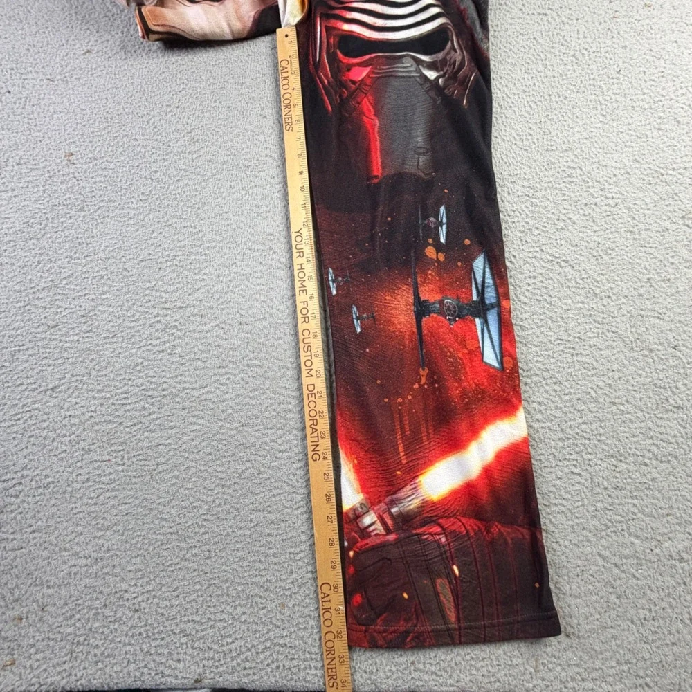 Star Wars Kylo Ren Stormtrooper Fleece Pajama Pants Mens Large